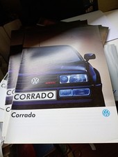 VW CORRADO , BROCHUE INFO ( italiano )  1991 , 120/1190.28.51  ( ITALIANO )