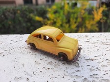 FIAT 600 ROMOLO GIANOTTI ROG VINTAGE PLASTIC CAR SCALA 1/66 MACCHININA 