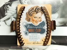 Mannequin wave clip-vintage