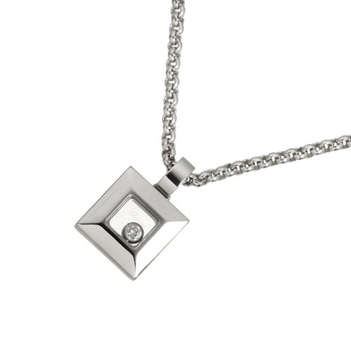 Collana quadrata chopard happy - collana,