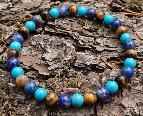 Bracciale con pietre - , dure