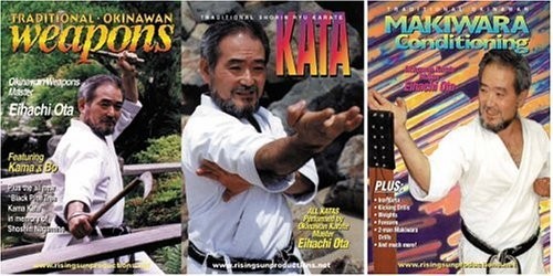 Dvd set okinawan shorin - dvd,