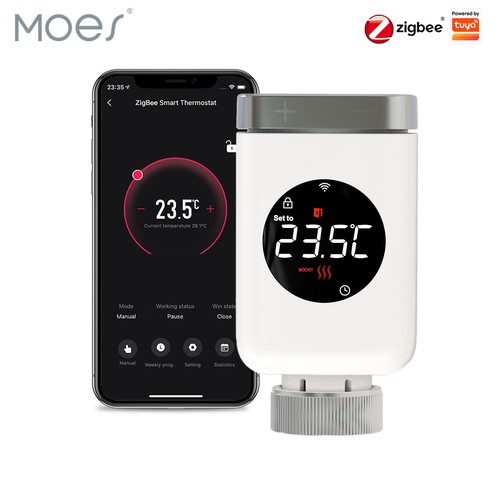 Moes zigbee smart termostato - smart,