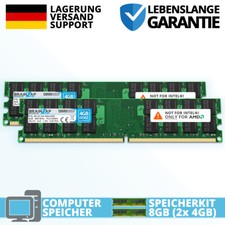 8GB RAM DDR2 PC2-6400U 2Rx16