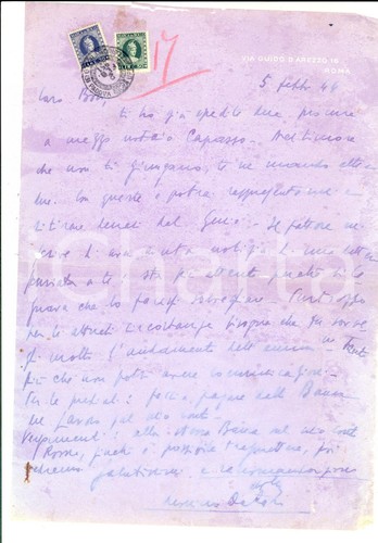 1944 ww2 roma enrico - enrico, dalani