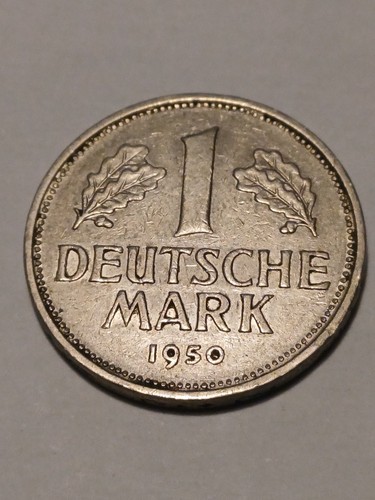 Marco germania 1950 zecca - germania, j