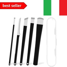 Kit Pedicure Professionale, Set Strumenti per Calli e Unghie con Bisturi, Cre...