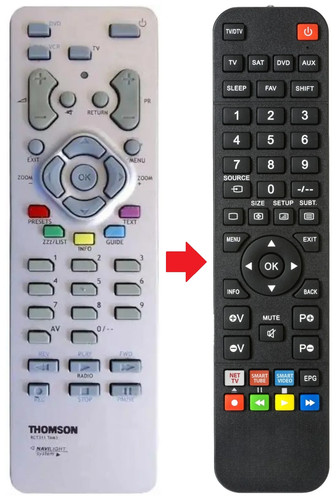 Telecomando adatto per thomson - telecomando,