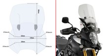 GIVI Parabrezza scorrevole