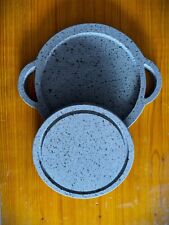 Piatto e supporto in Pietra Lavica CUCINA RISTORANTE BRACERIA BARBECUE