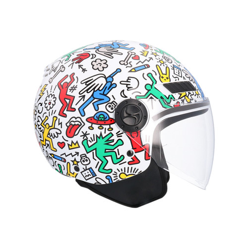 Casco jet kioto doodle - kioto, live