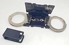 High Security Handcuffs Cover Black Blue Box Waist Belly Chain Transport