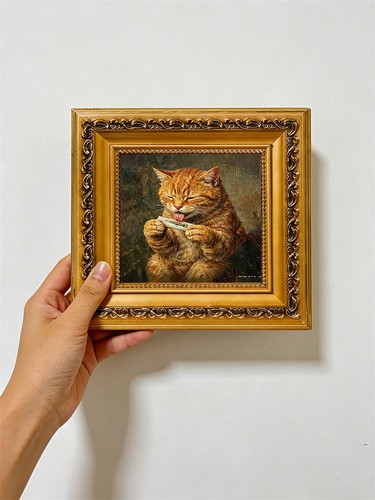 Rotolamento zenzero gatto - zenzero,