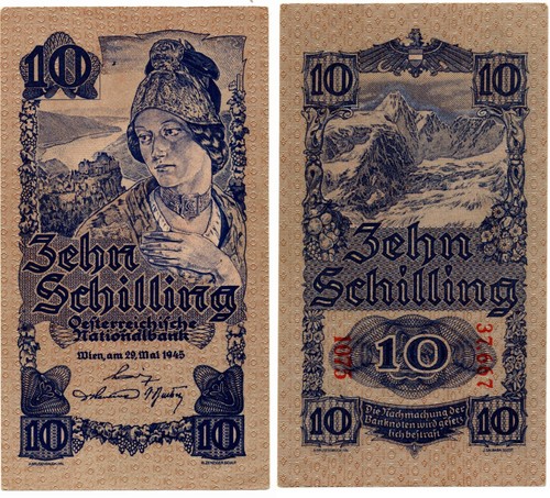 Austria schilling - -,