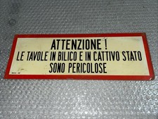 INSEGNA CARTELLO INDUSTRIALE