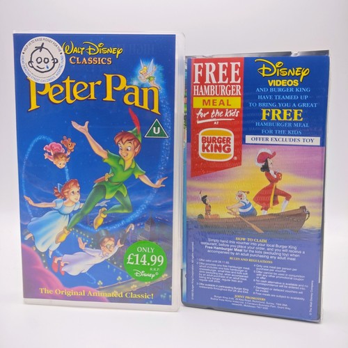 Peter pan vhs - peter,