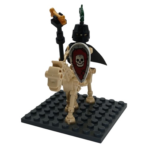 Moc skeleton knight riders - skeleton,