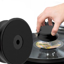 Giradischi nero LP vinile