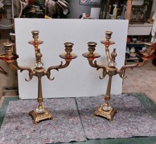 Candelabri Bronzo Cristallo Swarovski Luxury Candelieri Classico Moderno Lusso