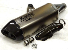 BMW R1200 GSA AKRAPOVIC TITANIO IMPIANTO DI SCARICO TERMINALE LATTINA