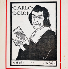 1922 Carlo Dolci Woodcut