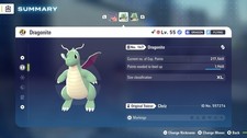Shiny Alpha Dragonite Pokémon Leggende Za Perfetto IV con Masterball