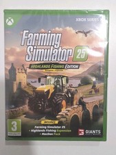 Farming Simulator 25 Highlands Fishing Edition Xbox Series X nuovo sigillato