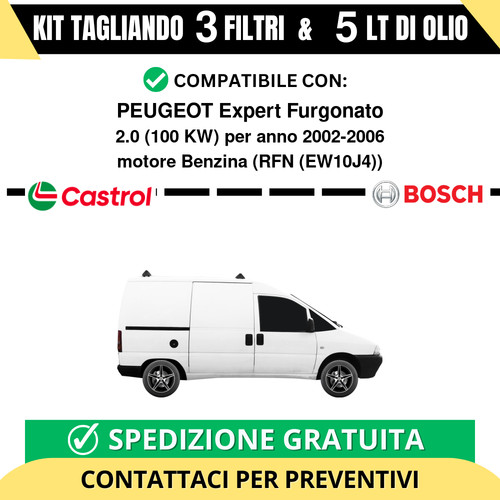 Tagliando filtri bosch 5 - filtri,