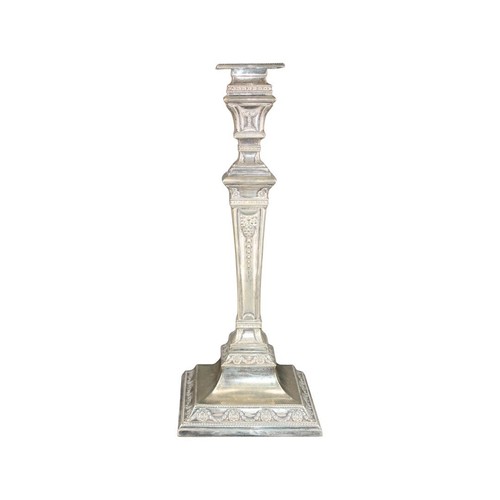 Candele metallo argento - candele,