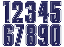 Maglia calcio Hummel in feltro anni 80 90 numeri calcio stampa speroni calcio top