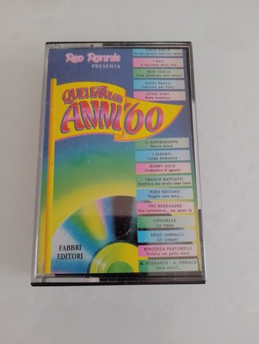 Cassetta quei favolosi anni - favolosi,