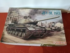 ✅KIT 1/35 DRAGON 6052 CARRO ARMATO PESANTE RUSSO JS-1 M.1943 ESERCITO SOVIETICO