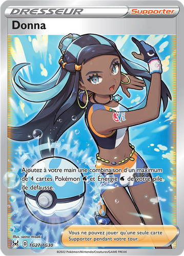 Carte pokémon donna tg27 tg30 - carte,