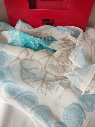 Foulard carré mousseline 100 - carré,