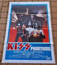 KISS PHANTOMS GENE SIMMONS POSTER FILM ITALIANO 2SH PRIMA USCITA 1979