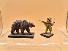 Warhammer Elfo in Legno