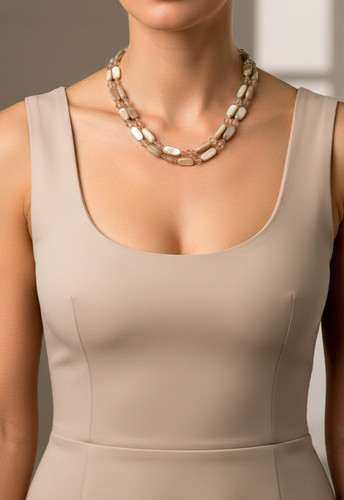 Collana vintage doppia - vintage,