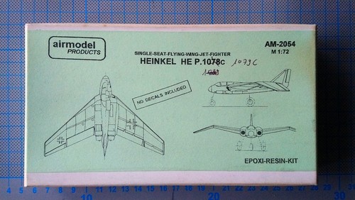 Airmodel 2054 heinkel he - am,