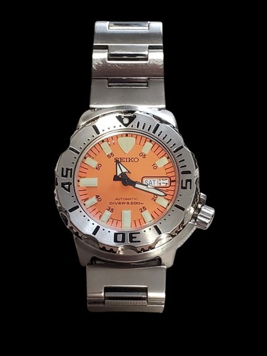 Seiko divers 200m - seiko, orange