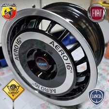 Ronal R50 Kit 4 Cerchi in lega da 16 Compatibili con Fiat new Panda Punto + 500