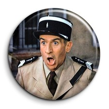 Louis de Funes 1 - Badge 38mm