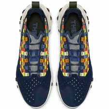 Nike React Sertu US8.5 Dark Navy Multicolore Tessuto Nuove Sneakers
