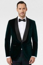 Men Green Jacket Elegant