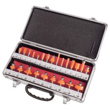 Set frese 8 mm 25 pz HM gola