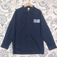 VINTAGE WORKWEAR DANONE CAMICIA BLU DEADSTOCK INDUSTRIAL COMMERCIAL MEMORABILIA 