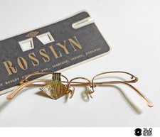 Rosslyn Hadley antichi occhiali 40 Gold-Filled e celluloide vintage 1920s nuovi