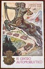 CARTOLINA MILITARE "IX CENTRO