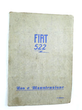 CLASSIC CAR FIAT 500 TOPOLINO auto D'EPOCA  MANUALE uso manutenzione 1936