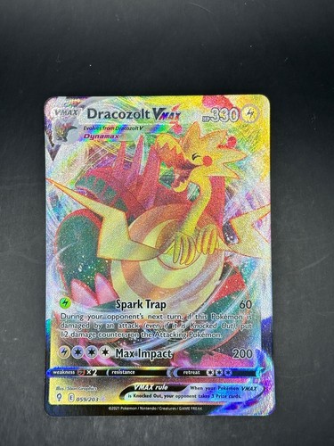 Dracozolt vmax 059 203 - 059/203, holo