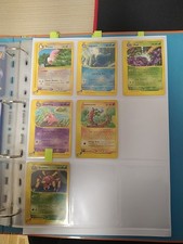 Lotto Carte Pokémon Aquapolis AQ Ariados Holo, Sudowoodo Reverse, Blinsey, ecc